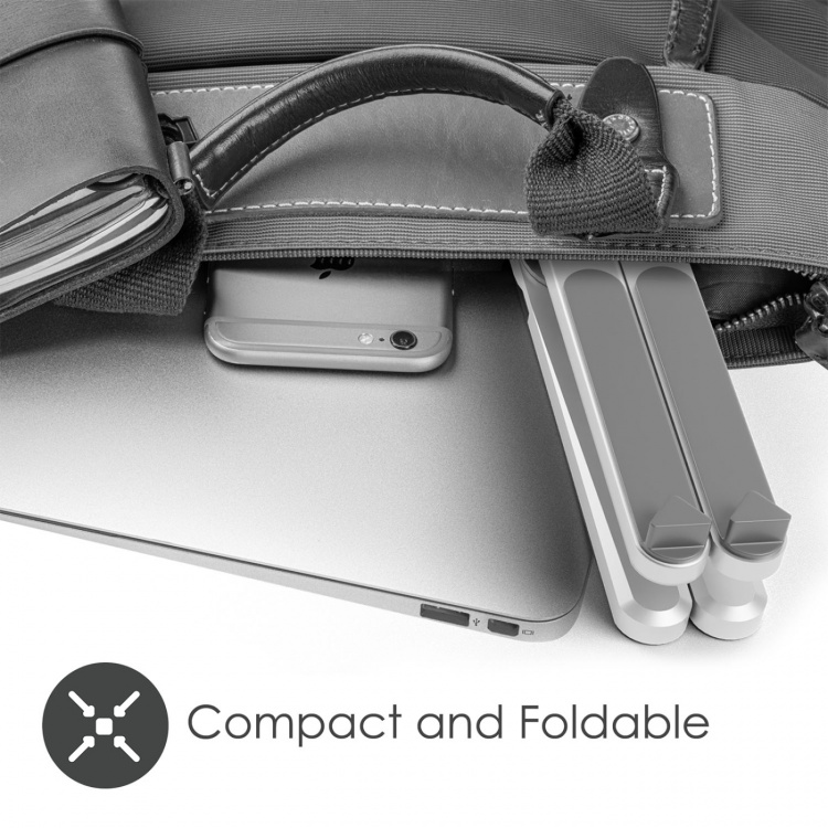 Desire2 Laptop Riser X Stand Foldable Aluminum