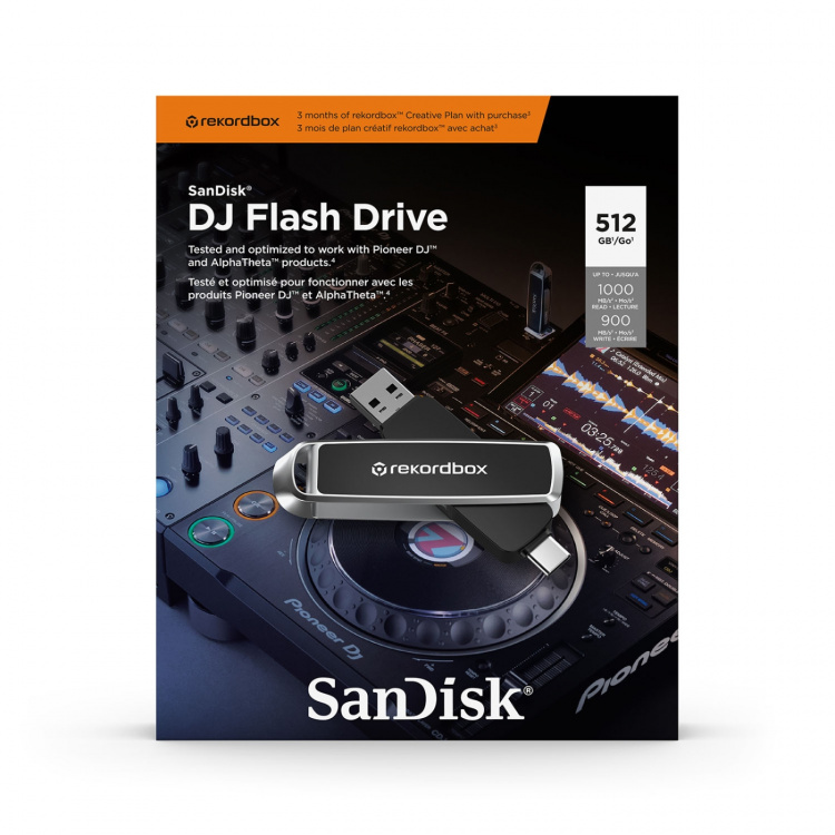 SanDisk Flash Drive 512Gb Usb-C Usb-A Dual