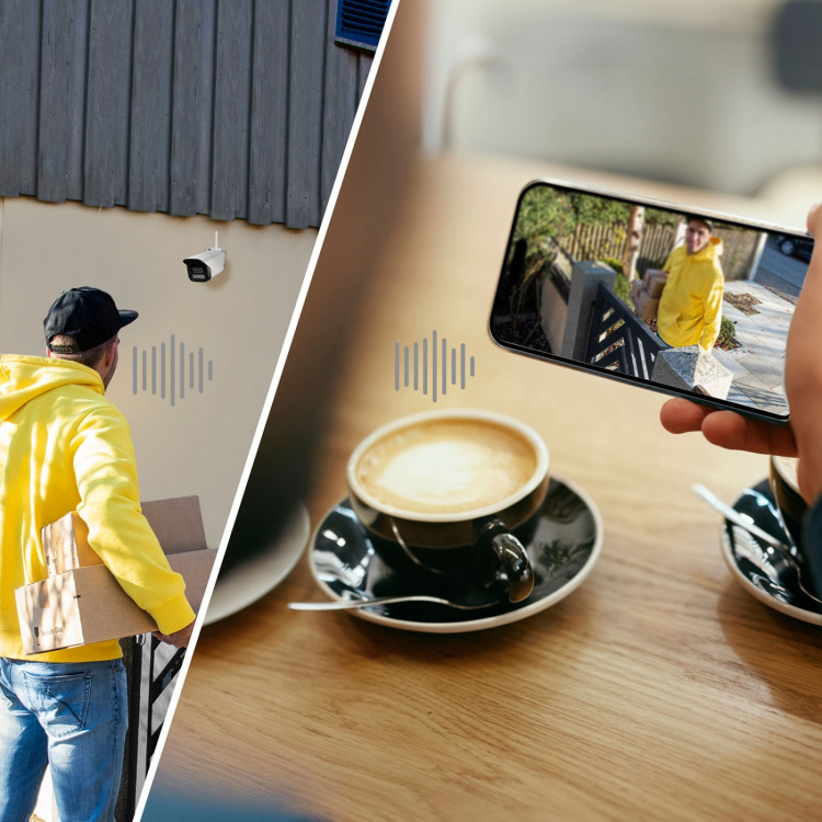 Hama Smart Surveillance Camera Outdoor Nightvision White