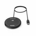 Hama Wireless Charging Qi2 Fast Charging 15W Black