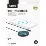 Hama Wireless Charging Qi2 Fast Charging 15W Black