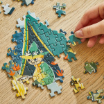 Moomin Puzzle 200 Pcs Art Puzzle Blue