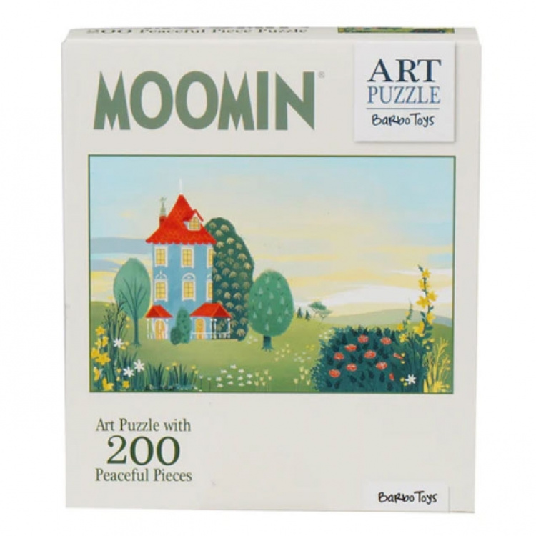 Moomin Puzzle 200 Pcs Art Puzzle Green