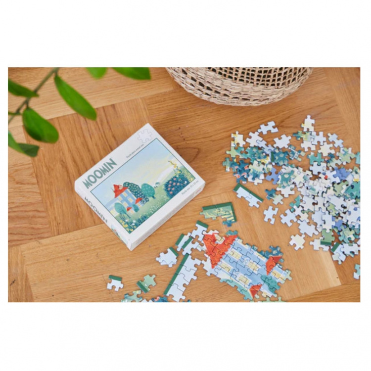 Moomin Puzzle 200 Pcs Art Puzzle Green