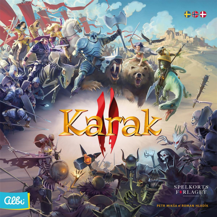 SPELKORTSFÖRLAGET Board Game Karak II (SE/DK/NO)