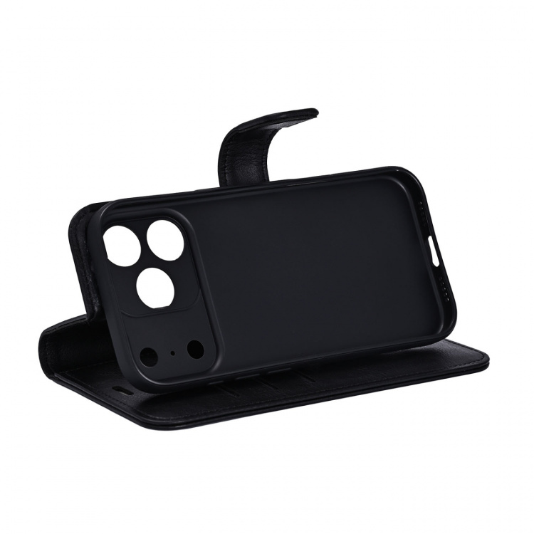 Radicover Wallet Case Anti-Radiation 3 Card RFID Black - iPhone 17 Pro Max