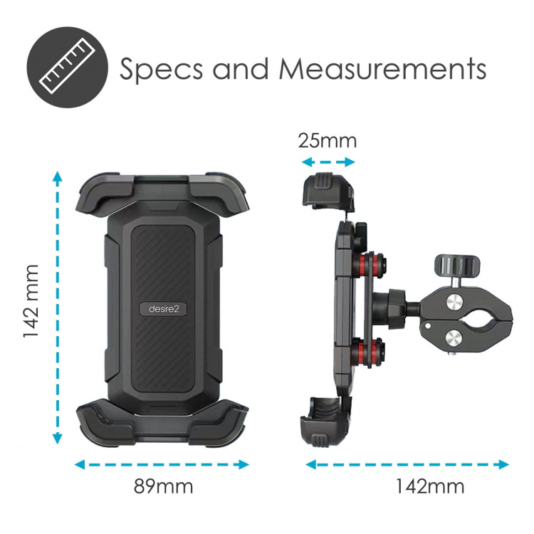 Desire2 Bike Holder Ride Lockable