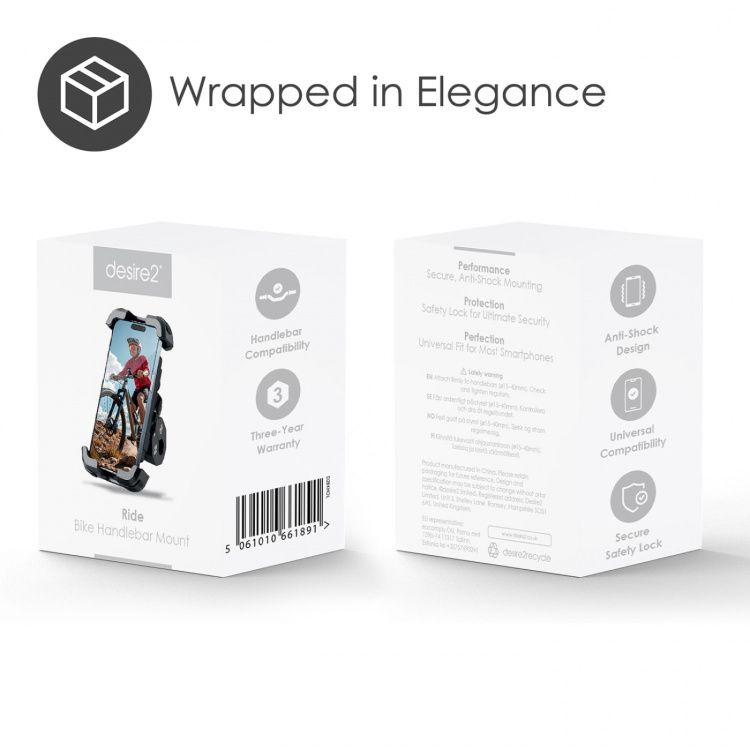 Desire2 Bike Holder Ride Lockable