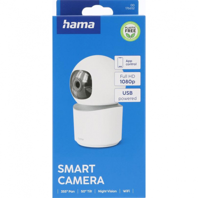 Hama Smart Surveillance Camera Indoor Swivel White