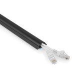 Nedis Cable Management | Duct | 1 pcs | Maximum cable thickness: 12 mm | PVC | Black