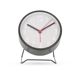 Nedis Analogue Desk Alarm Clock | Snooze function | Silent clockwork | Black
