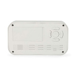 Nedis Digital Desk Alarm Clock | LCD | Backlight | Snooze function | Date display | Timer function | White