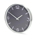 Nedis Wall Clock | Diameter: 300 mm | Aluminium | Silent movement | Metal