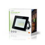Nedis LED Floodlight | 4000 K | Rated luminous flux: 1620 lm | IP44 | Energy class: F | 220 - 240 V AC 50/60 Hz | 20 W