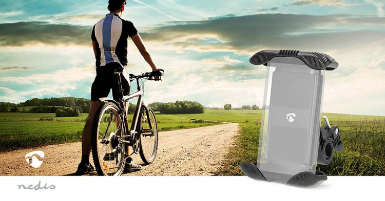 Nedis Smartphone Bicycle Mount | Universal | Full Motion | Adjustable