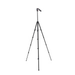 Nedis Tripod | Maximum load capacity: 3 kg | Minimum working height: 41.5 cm | Maximum working height: 160 cm | 5 Segments | Pan & Tilt | Travel bag included | ABS / Aluminium | Black