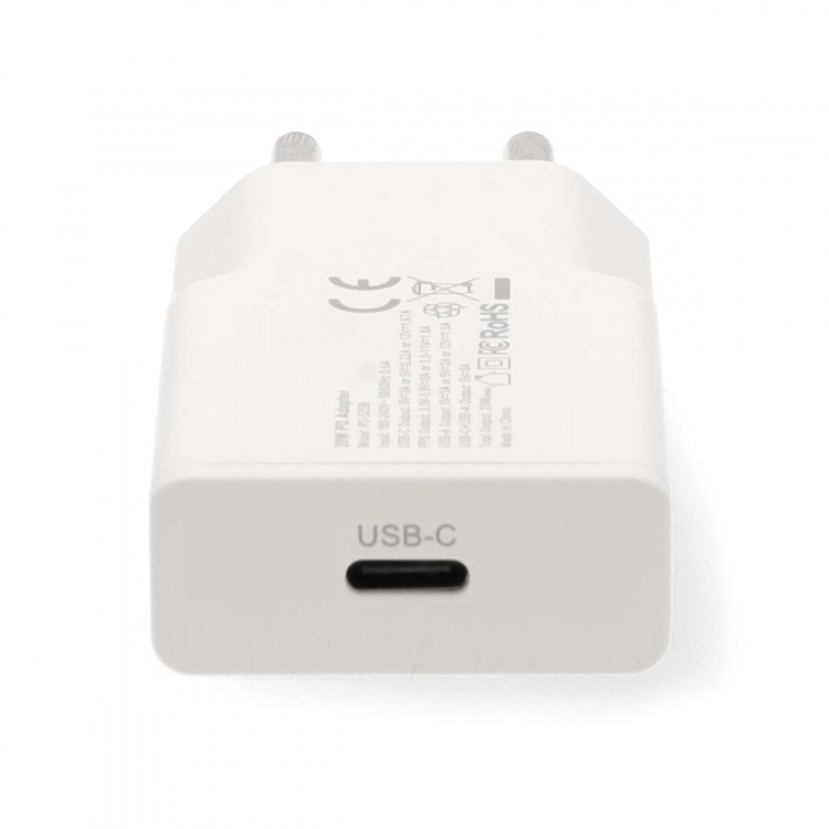 Nedis Wall Charger | PD3.0 | Quick charge feature | 1.67 / 2.22 / 3.0 A | Number of outputs: 1 | USB-C™ | Automatic Voltage Selection | White