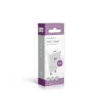 Nedis Wall Charger | PD3.0 | 1.67 / 2.22 / 3.0 A | Number of outputs: 1 | USB-C™ | Automatic Voltage Selection | White
