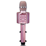 Lenco Bluetooth® Karaoke microphone with speaker & lighting Pink Lenco Bluetooth® Karaoke microphone with speaker & lighting Pink