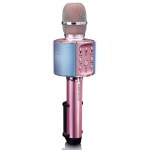 Lenco Bluetooth® Karaoke microphone with speaker & lighting Pink Lenco Bluetooth® Karaoke microphone with speaker & lighting Pink