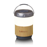 Lenco Lantern with built-in Bluetooth® speaker Bamboo Lenco Lantern with built-in Bluetooth® speaker Bamboo