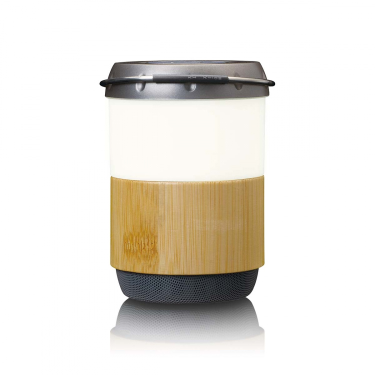 Lenco Lantern with built-in Bluetooth® speaker Bamboo Lenco Lantern with built-in Bluetooth® speaker Bamboo