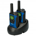 Alecto Set of two Two-Way radios range up to 7 kilometers Blue / Black