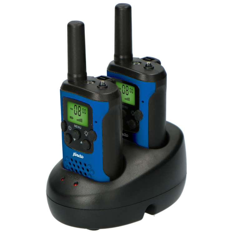 Alecto Set of two Two-Way radios range up to 7 kilometers Blue / Black