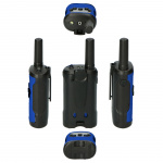 Alecto Set of two Two-Way radios range up to 7 kilometers Blue / Black