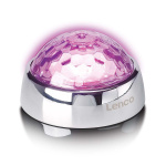 Lenco Center stabilizer with Party LED Light for turntable Silver Lenco Center stabilizer with Party LED Light for turntable Silver