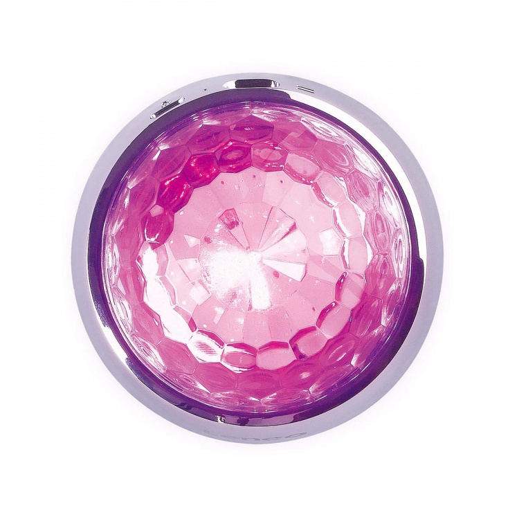 Lenco Center stabilizer with Party LED Light for turntable Silver Lenco Center stabilizer with Party LED Light for turntable Silver