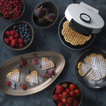 Trebs Waffle iron heart-shaped White Trebs Waffle iron heart-shaped White