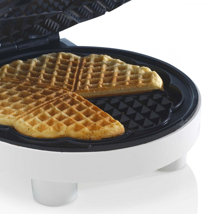 Trebs Waffle iron heart-shaped White Trebs Waffle iron heart-shaped White