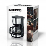 Butler Coffee Maker | 1.25 l | 1000 W | 10 Cups | Keep-warm function | Auto shut-off | Black / Stainless Steel