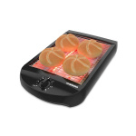 MELISSA Flat toaster | 600W | Timer | Removable crumb tray | Automatic switch-off | Black