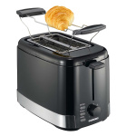 MELISSA Upright toaster 2 slices 800W Black / Stainless Steel MELISSA Upright toaster 2 slices 800W Black / Stainless Steel