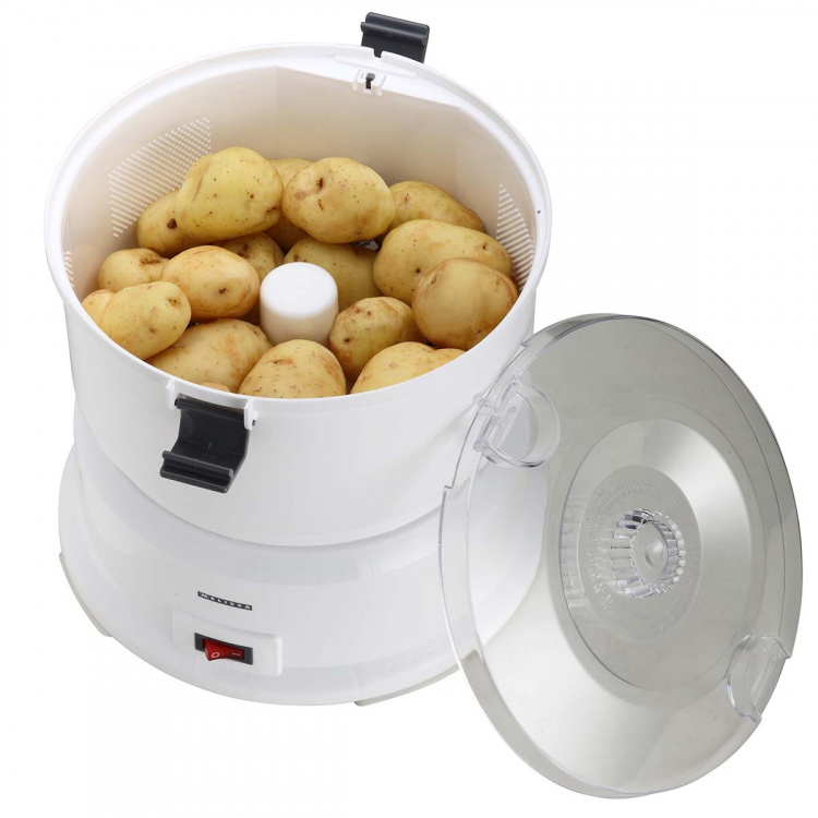 MELISSA Potato Peeler with Salad Spinner | 1000 g capacity | 85 W | White