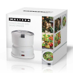 MELISSA Potato Peeler with Salad Spinner | 1000 g capacity | 85 W | White