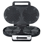 MELISSA Double waffle maker 1200W Black / Stainless Steel MELISSA Double waffle maker 1200W Black / Stainless Steel