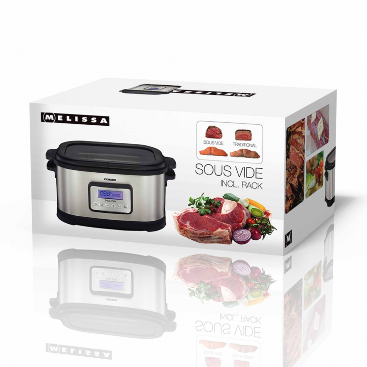 MELISSA Sous Vide 6L 520W Black / Stainless Steel MELISSA Sous Vide 6L 520W Black / Stainless Steel