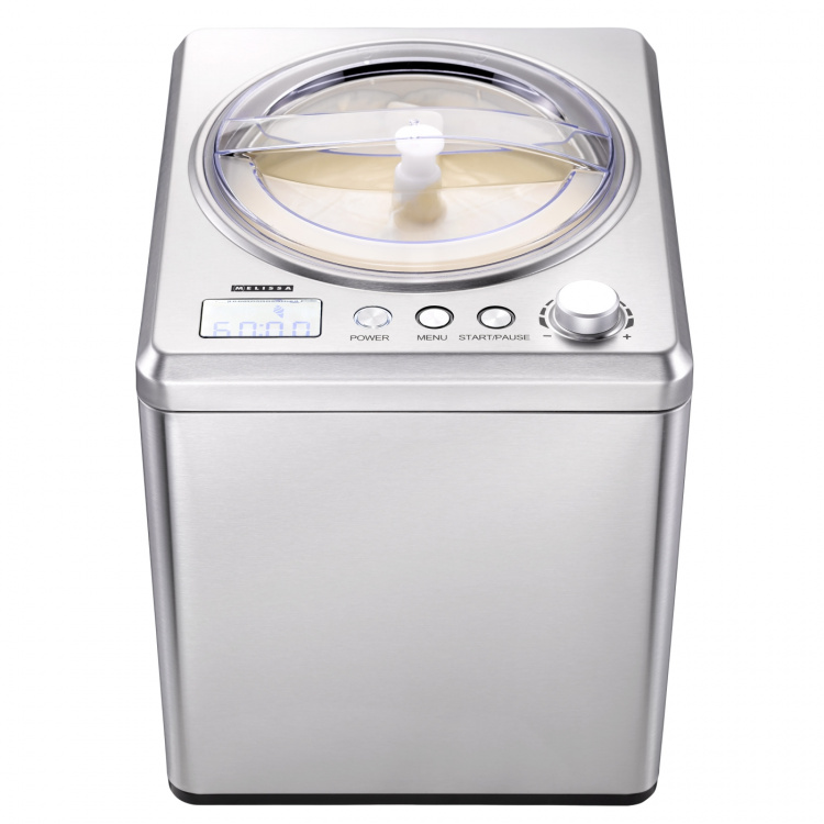 MELISSA Ice cream maker 2L 180W brushed stainless steel MELISSA Ice cream maker 2L 180W brushed stainless steel