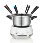 MELISSA Electric fondue 2L 1200W Stainless Steel / White