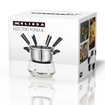 MELISSA Electric fondue 2L 1200W Stainless Steel / White
