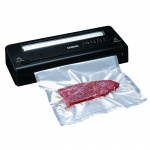 MELISSA Vacuum Sealer | Dry & Moist | 65 kPa | 28 cm seam | Built-in vacuum roll holder & cutter | Black