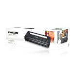 MELISSA Vacuum Sealer | Dry & Moist | 65 kPa | 28 cm seam | Built-in vacuum roll holder & cutter | Black