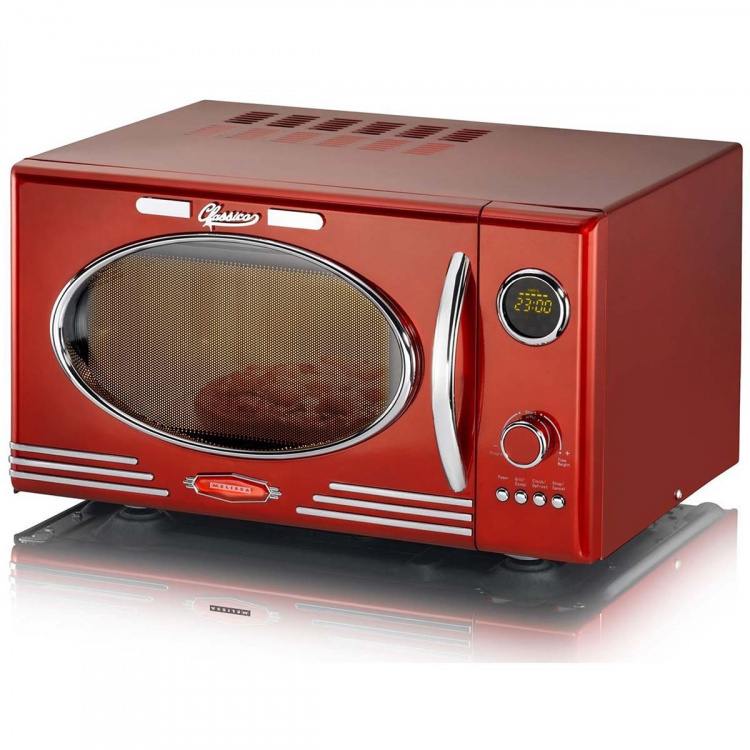 MELISSA Microwave electronic grill 23L 800W Metallic Red MELISSA Microwave electronic grill 23L 800W Metallic Red