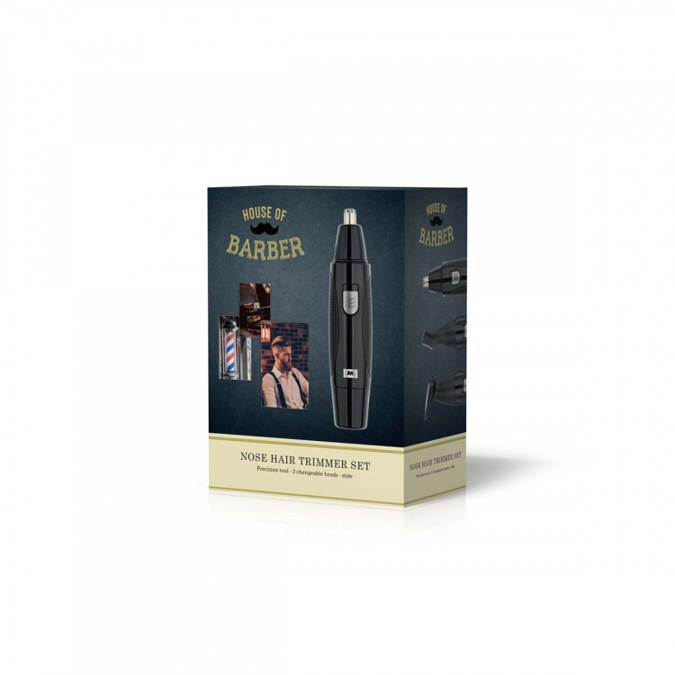 MELISSA Nose hair trimmer set 1.5W Black