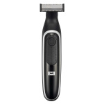 MELISSA Rechargeable beard and body trimmer with ultra-thin razor, including 4 spacer combs Black MELISSA Rechargeable beard and body trimmer with ultra-thin razor, including 4 spacer combs Black