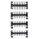 MELISSA Rechargeable beard and body trimmer with ultra-thin razor, including 4 spacer combs Black MELISSA Rechargeable beard and body trimmer with ultra-thin razor, including 4 spacer combs Black