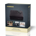 MELISSA Heating plaid 180x130cm 120W Black MELISSA Heating plaid 180x130cm 120W Black